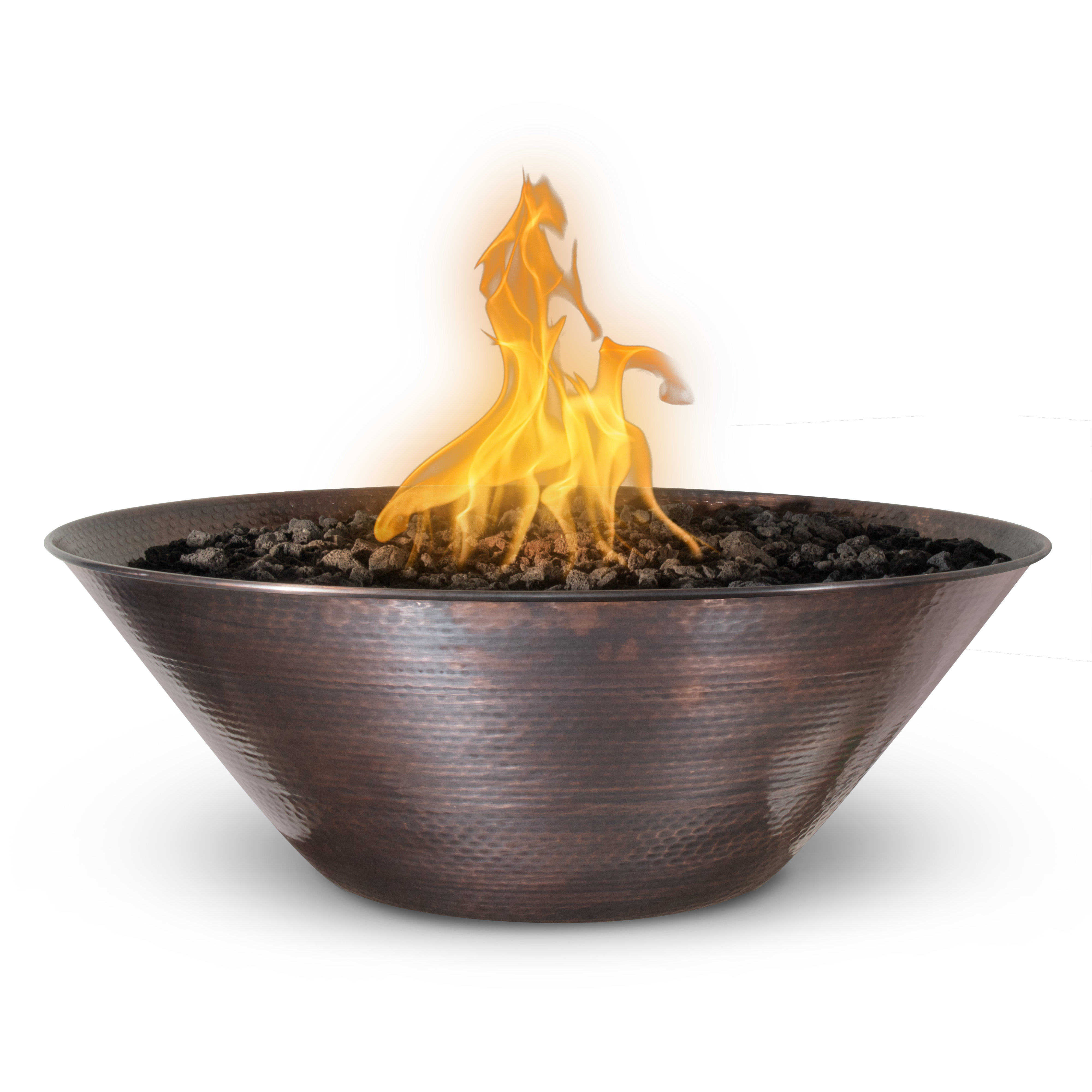 Remi 31" Hammered Copper Fire Bowl